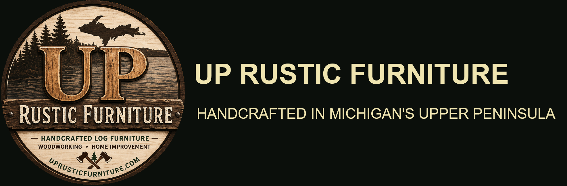 UP Rustic Furniture Logo
